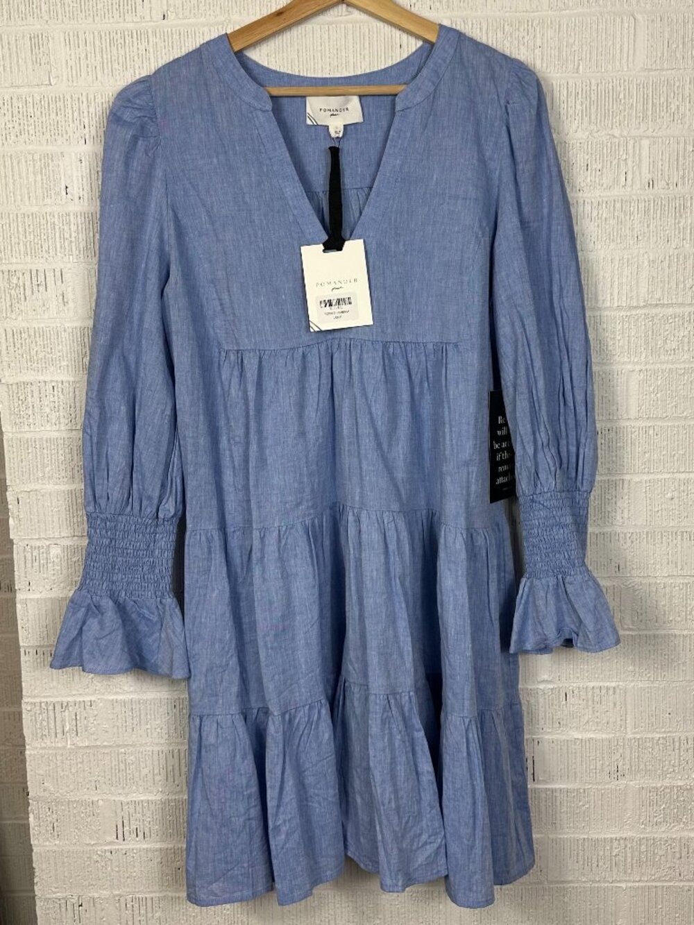 New with Tags Pomander Place Chambray Kenzo Dress Size Large